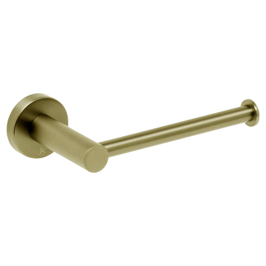 Venezia Toilet Roll Holder Brushed Brass Gold