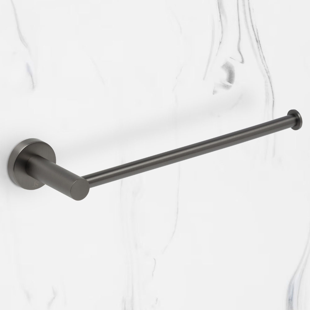 Venezia Towel Holder Brushed Gunmetal