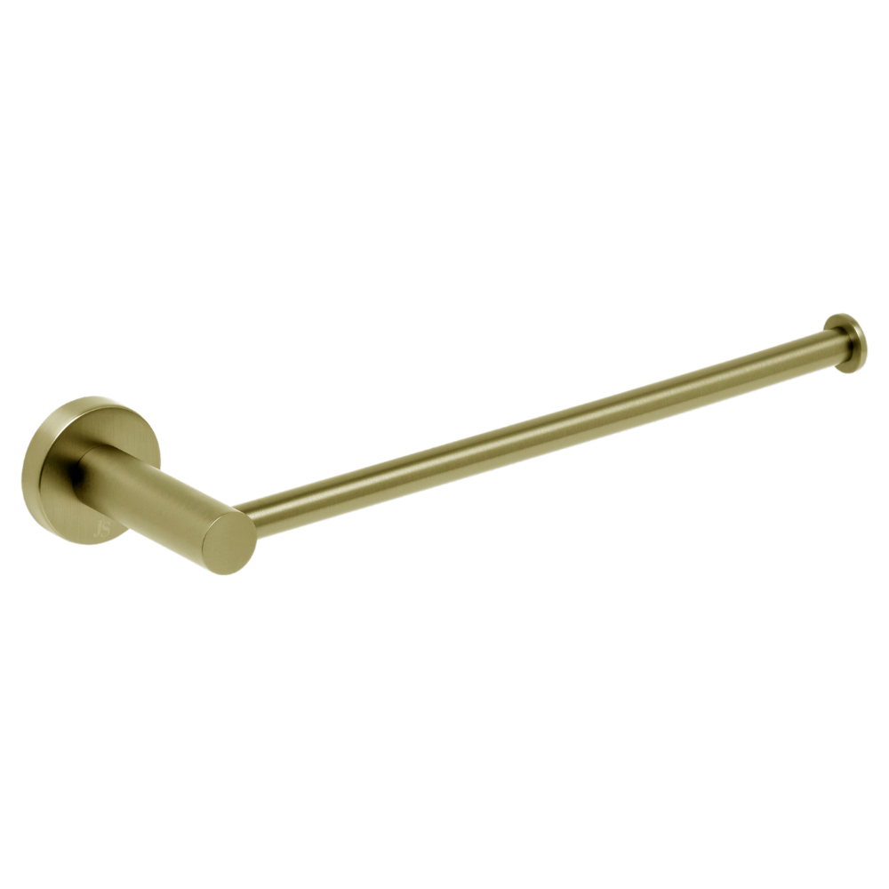 Venezia Towel Holder Brushed Brass Gold