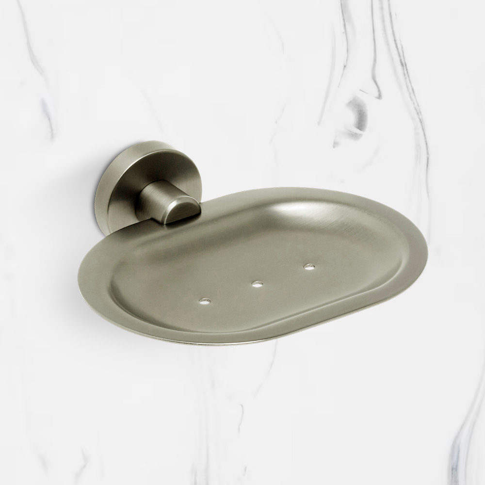 Venezia Soap Dish Brushed Nickel