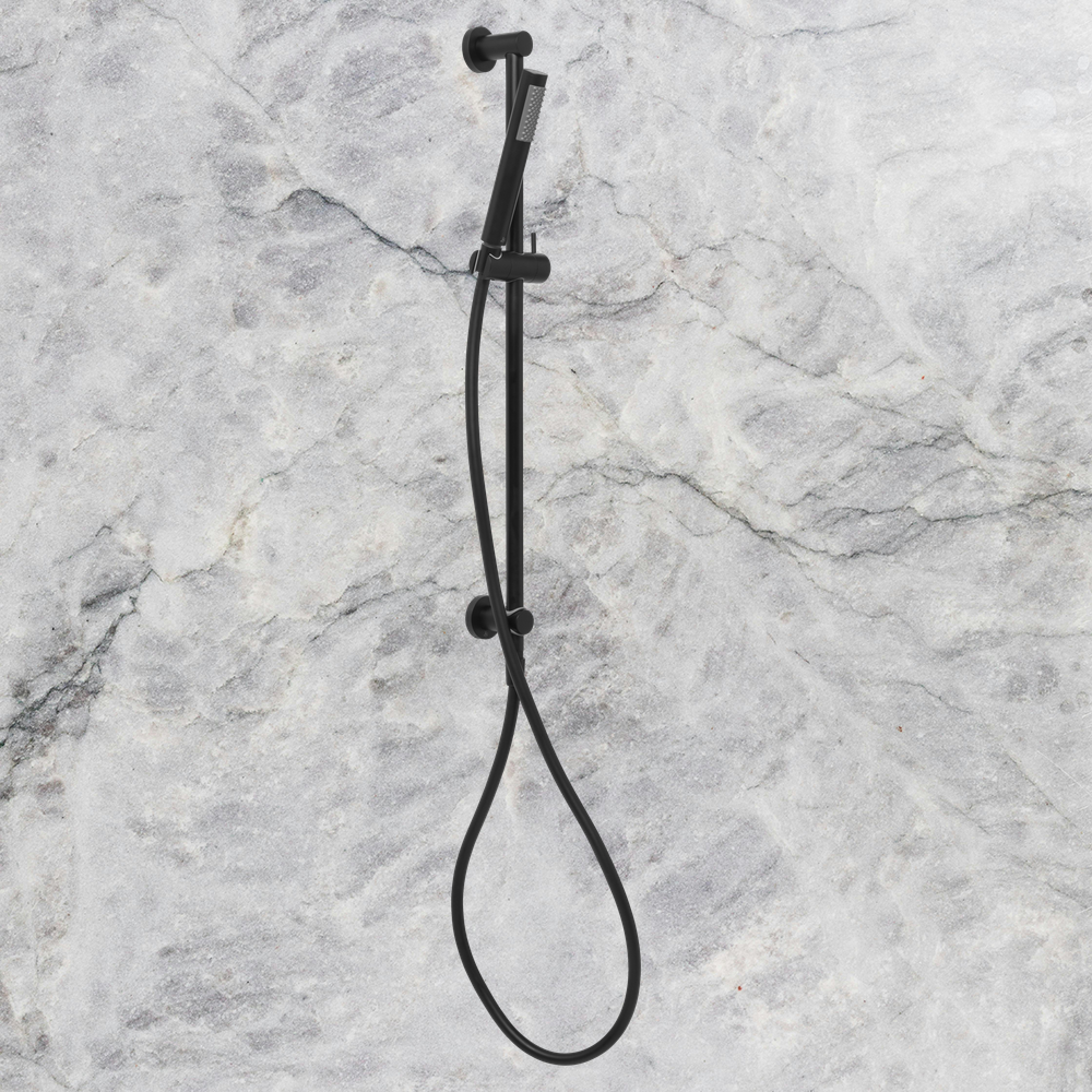 Venezia Rail Shower Matte Black