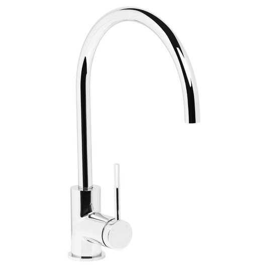 Venezia Gooseneck Sink Mixer Chrome