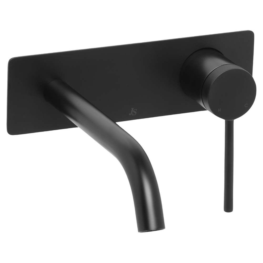 Venezia Wall Basin Mixer Matte Black