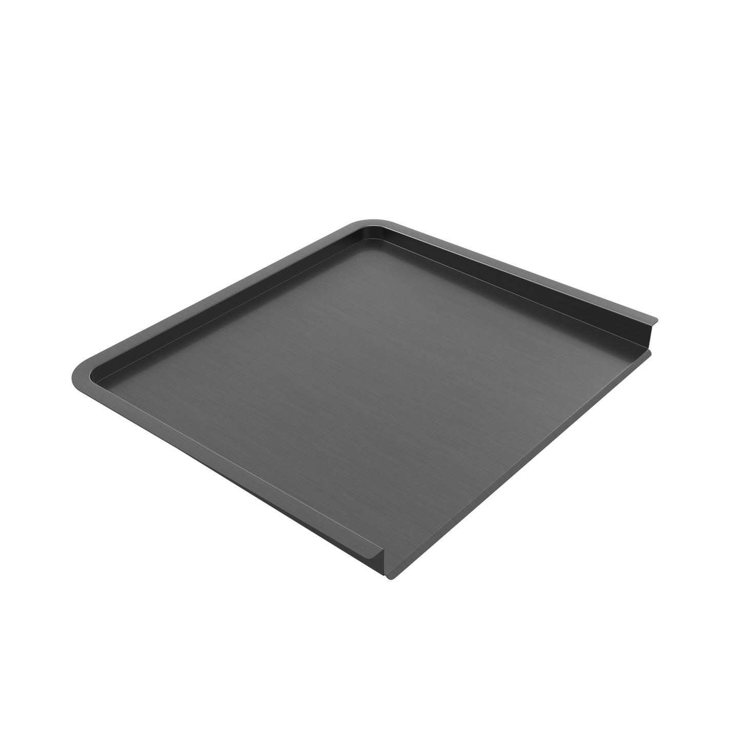 Aiden Portable Drain Board Brushed Gunmetal