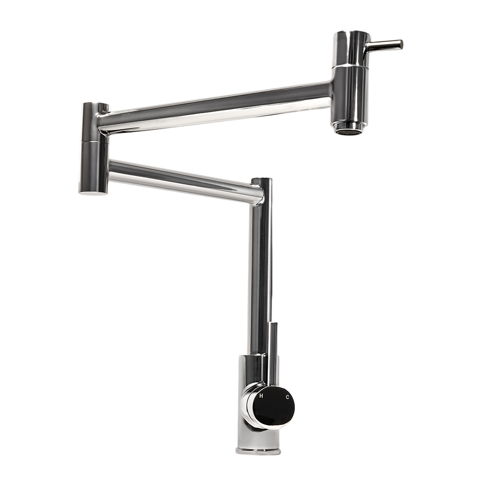 Barbara Bench Pot Filler Chrome