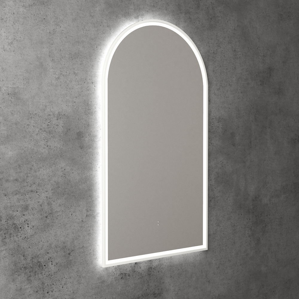 Canterbury Arch LED Mirror Matte White