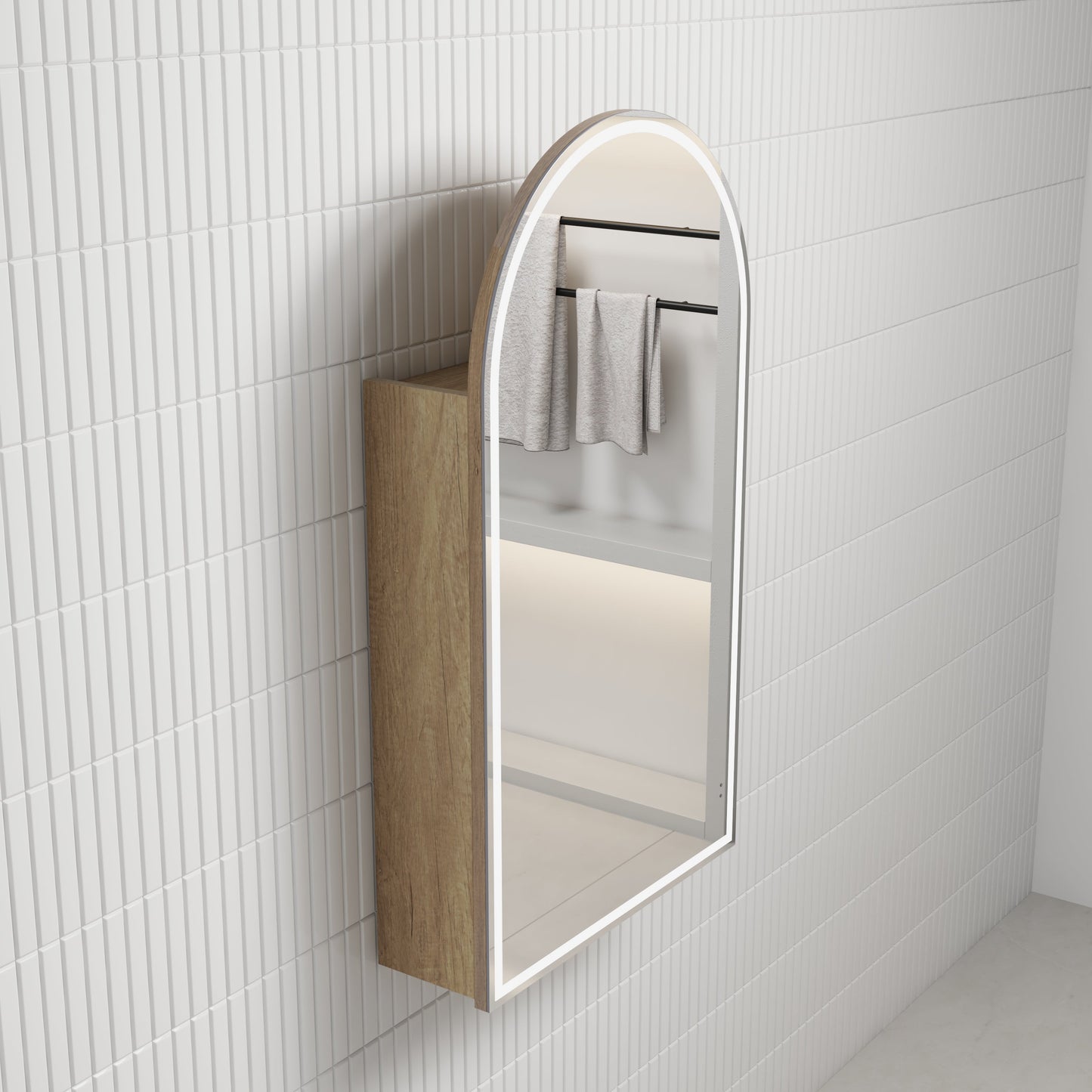 Canterbury Arch LED Carita Shaving Cabinet