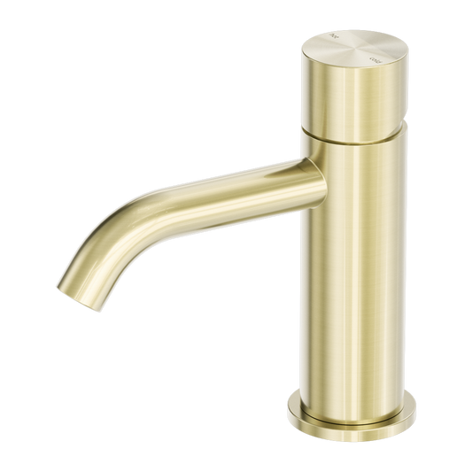 Zen Basin Mixer Handless Brushed Gold