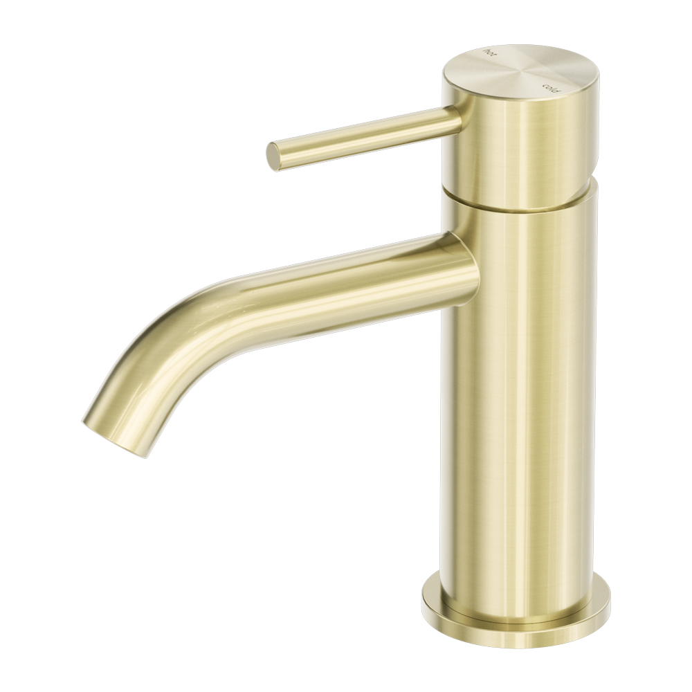 Zen Basin Mixer Brushed Gold