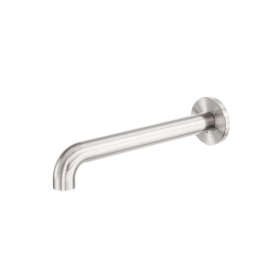 Zen Round Basin/Bath Spout Only 185mm Brushed Nickel