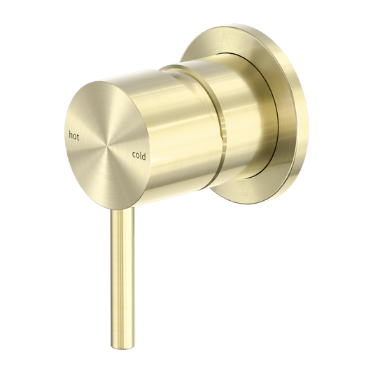 Zen Shower Mixer Brushed Gold