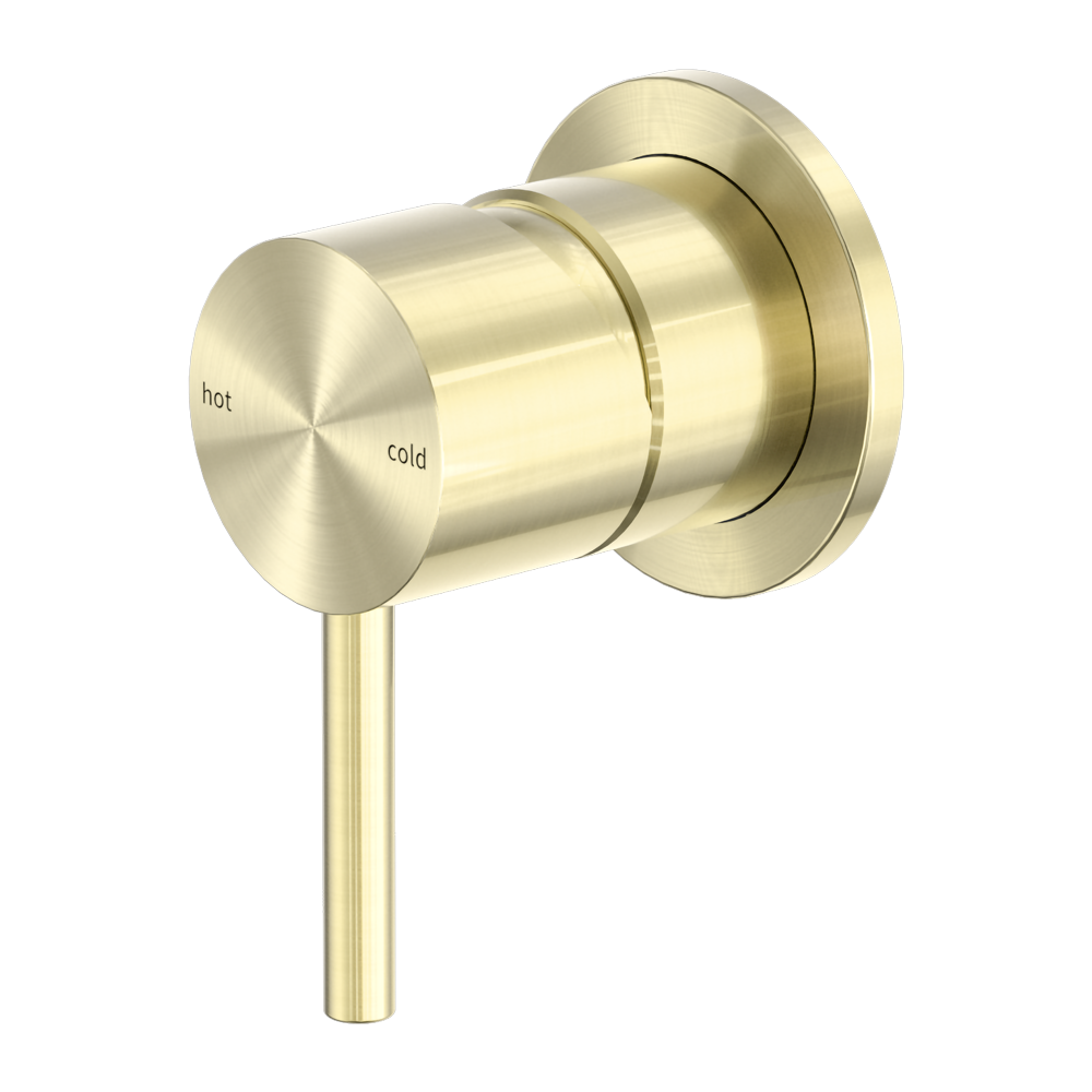 Zen Shower Mixer Brushed Gold