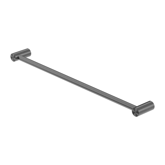 Zen Single Towel Rail 800mm Graphite