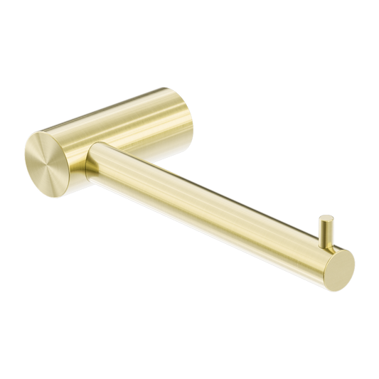 Zen Toilet Roll Holder Brushed Gold