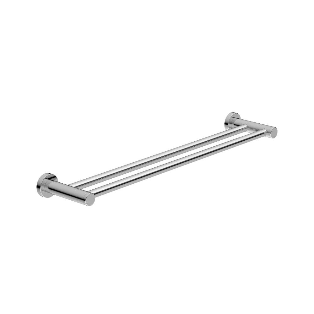 Classic Double Towel Rail 600mm Chrome