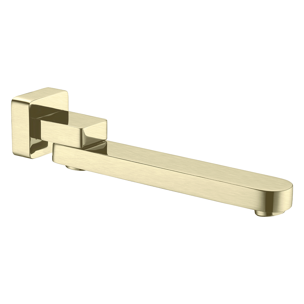 Bianca Swivel Bath Spout Brushed Gold