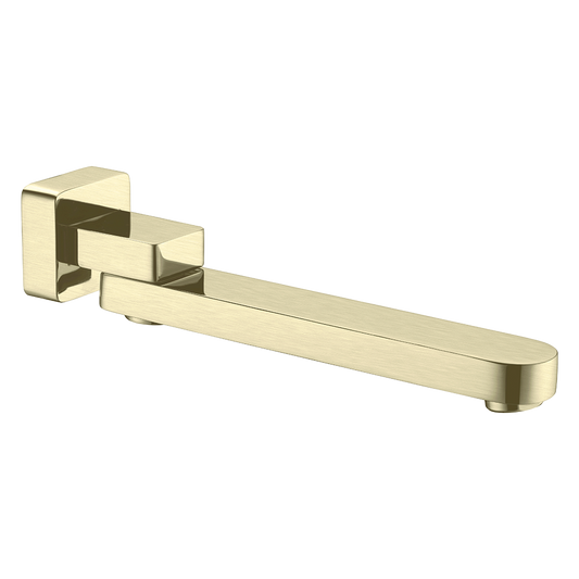 Bianca Swivel Bath Spout Brushed Gold