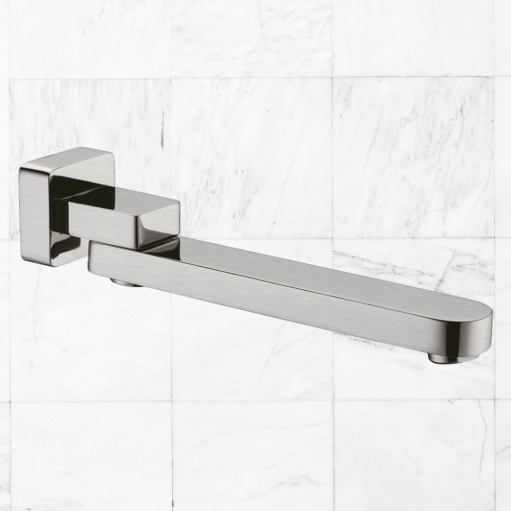 Bianca Swivel Bath Spout Brushed Nickel