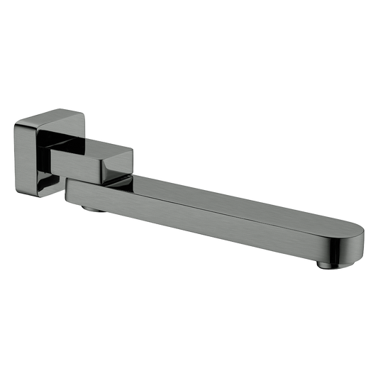 Bianca Swivel Bath Spout Brushed Gunmetal