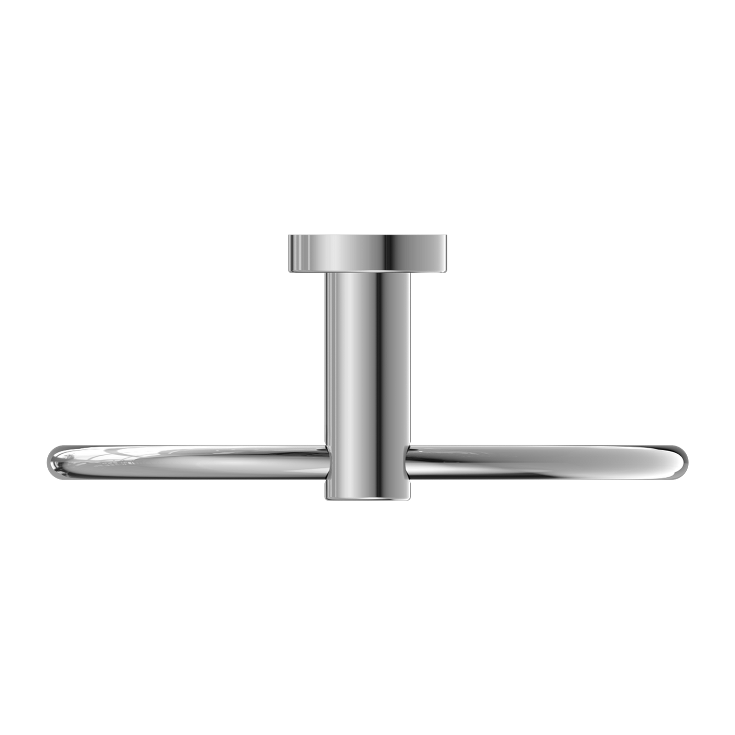 Classic Hand Towel Ring Chrome