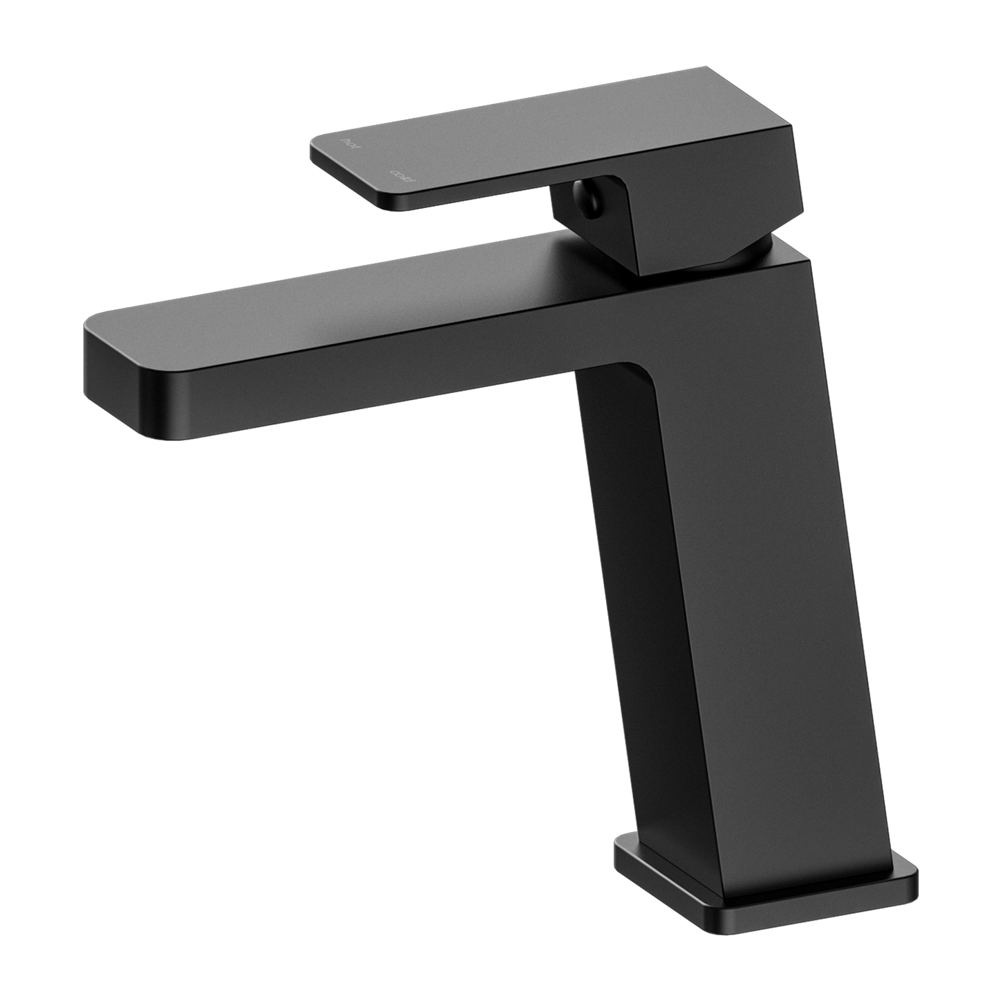 Celia Basin Mixer Angle Spout Matte Black