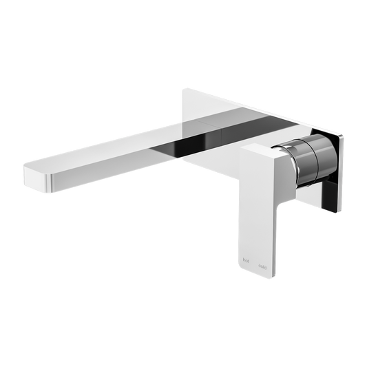 Celia Wall Basin/Bath Mixer Chrome