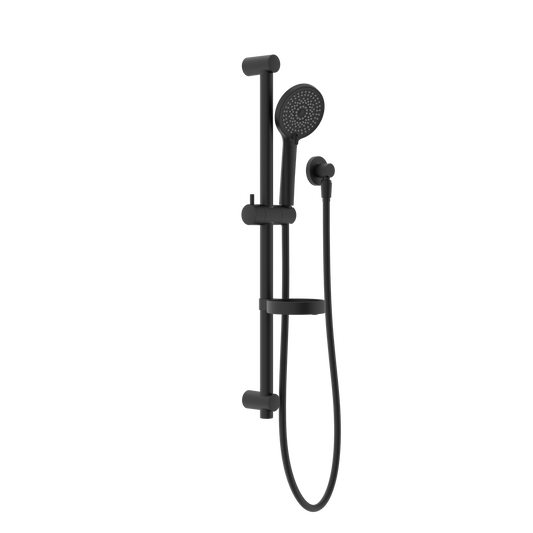 Builder Budget Shower Rail Matte Black