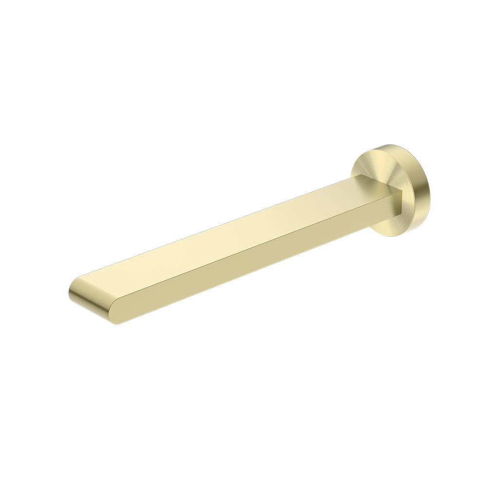 Bianca Bath Spout 240mm Brushed Gold