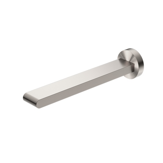 Bianca Bath Spout 240mm Brushed Nickel