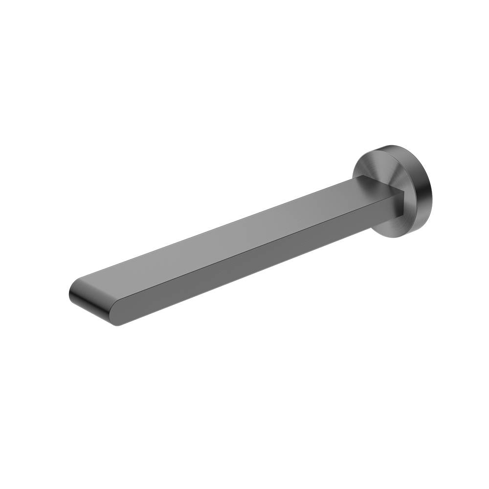 Bianca Bath Spout 240mm Brushed Gunmetal