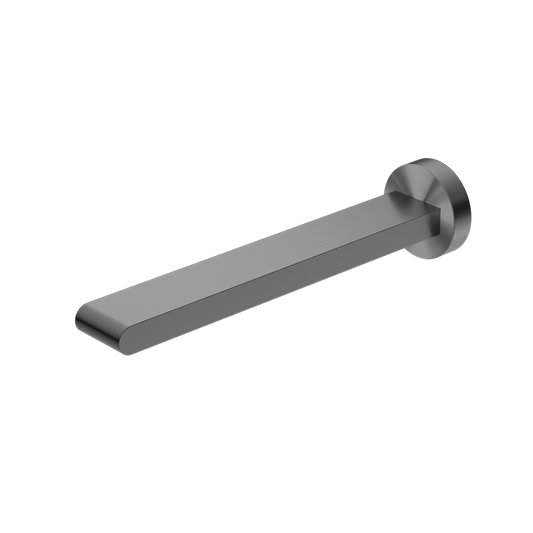 Bianca Bath Spout 240mm Brushed Gunmetal