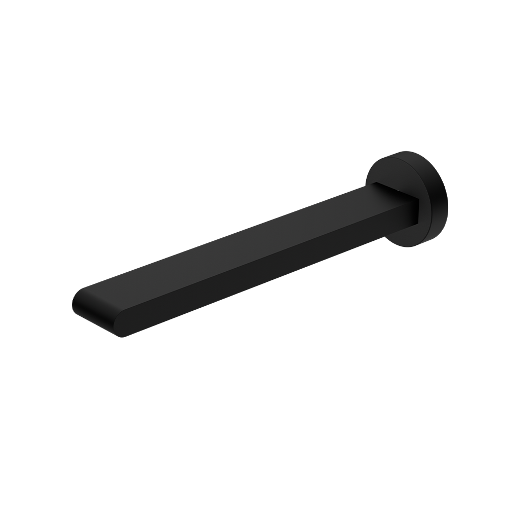 Bianca Bath Spout 240mm Matte Black