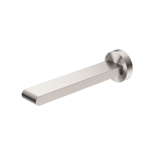 Bianca Bath Spout 200mm Brushed Nickel