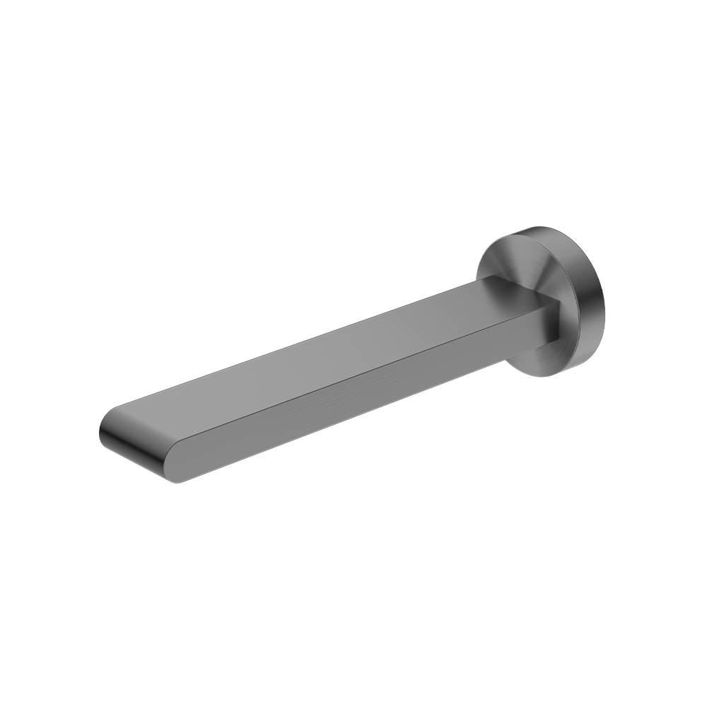 Bianca Bath Spout 200mm Brushed Gunmetal