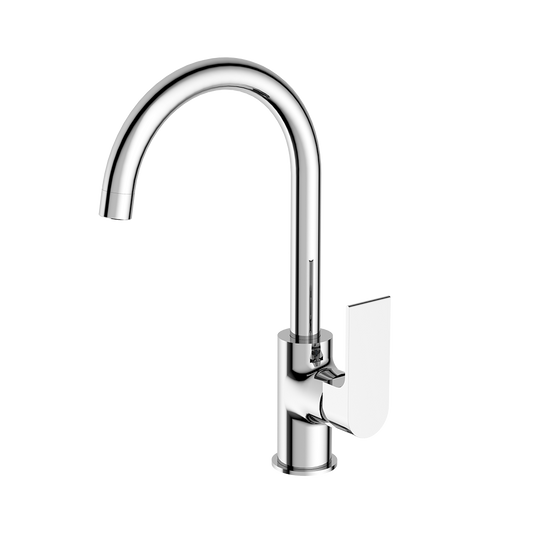 Bianca Kitchen Mixer Gooseneck Spout Chrome