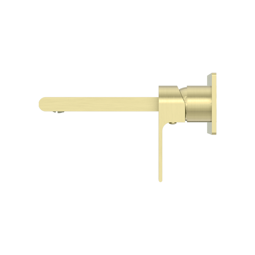 Bianca Wall Basin/Bath Mixer 230mm Brushed Gold