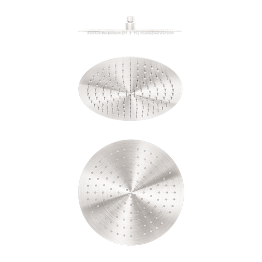 Zen 300mm Round Shower Head Brushed Nickel