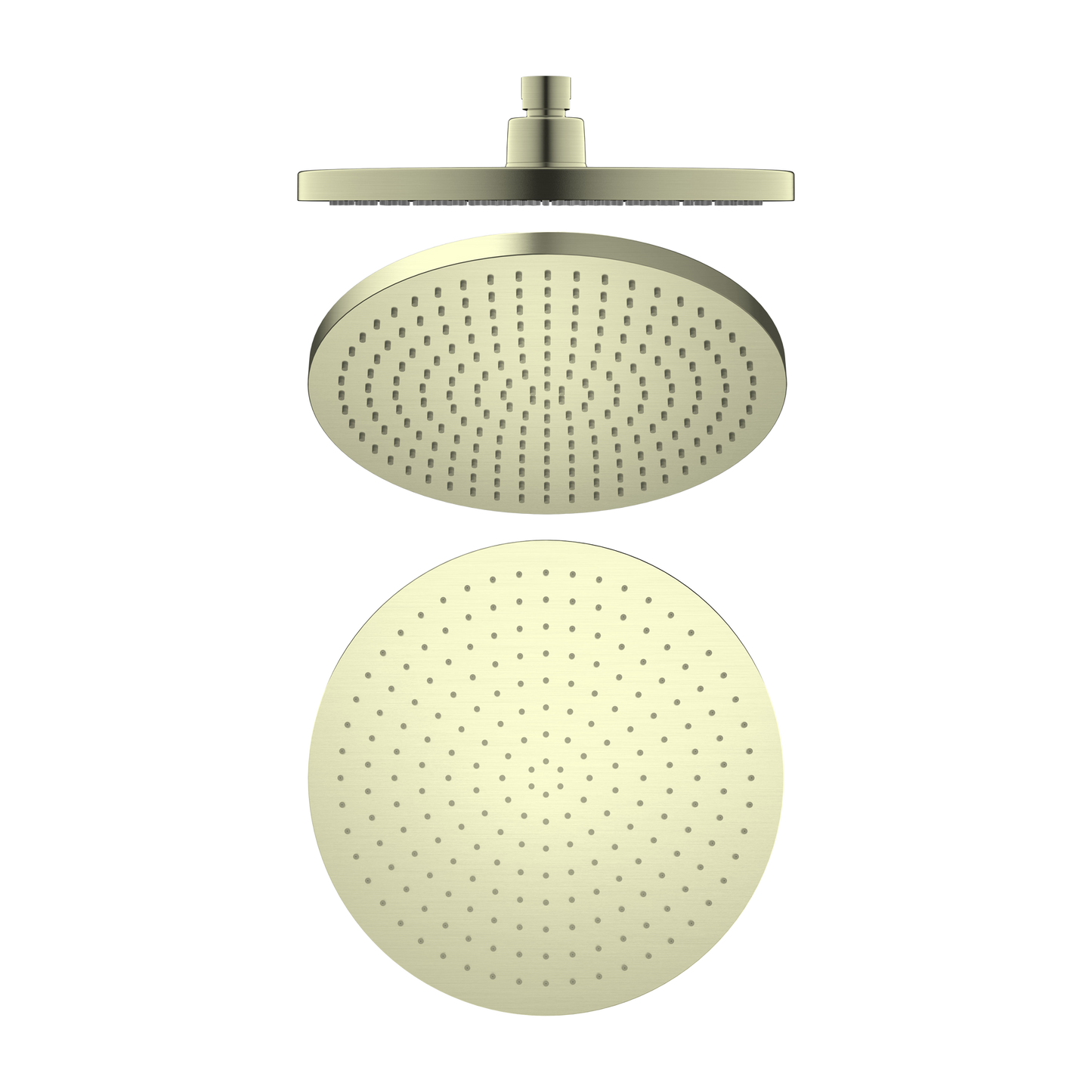 Air Shower Head Brushed Gold