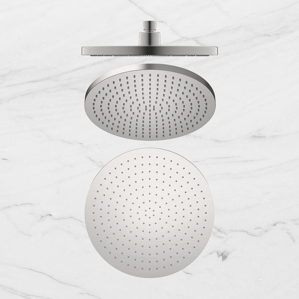 Air Shower Head Brushed Nickel