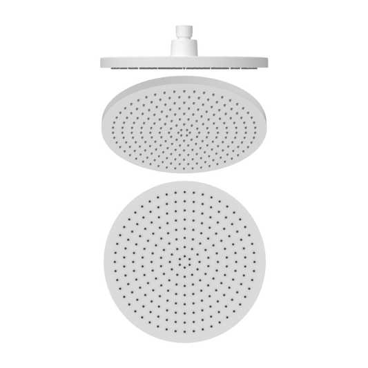 Air Shower Head Matte White