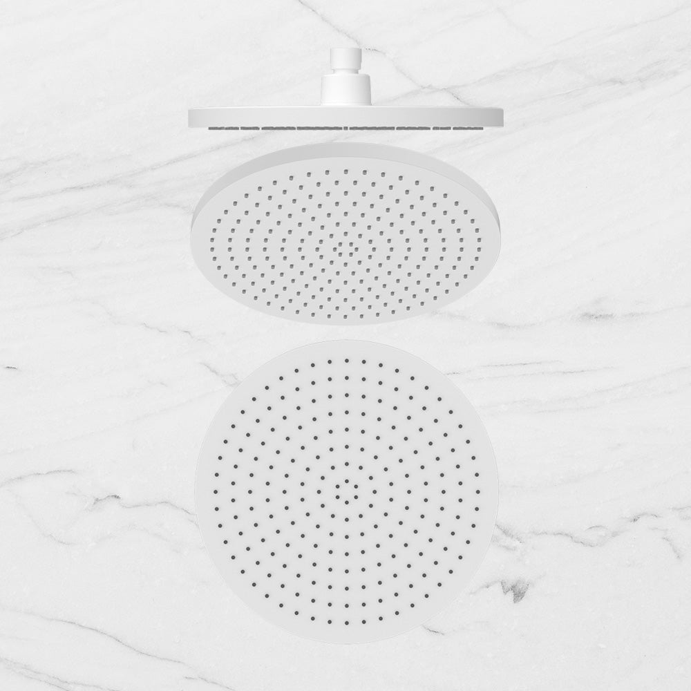 Air Shower Head Matte White