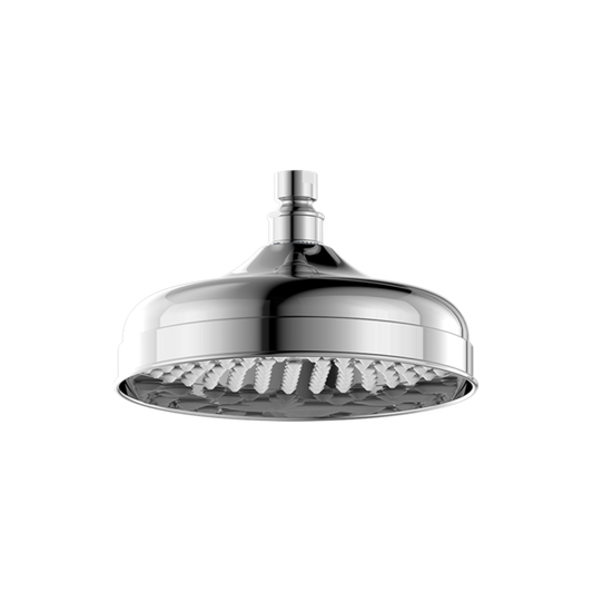 York Shower Head 200mm Chrome