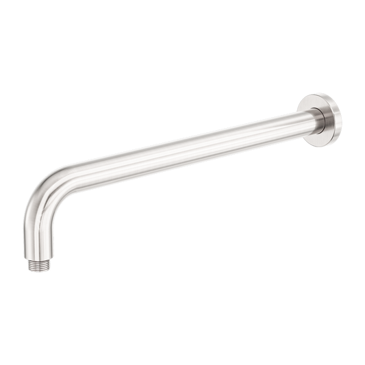 Zen Round Shower Arm 400mm Length Brushed Nickel