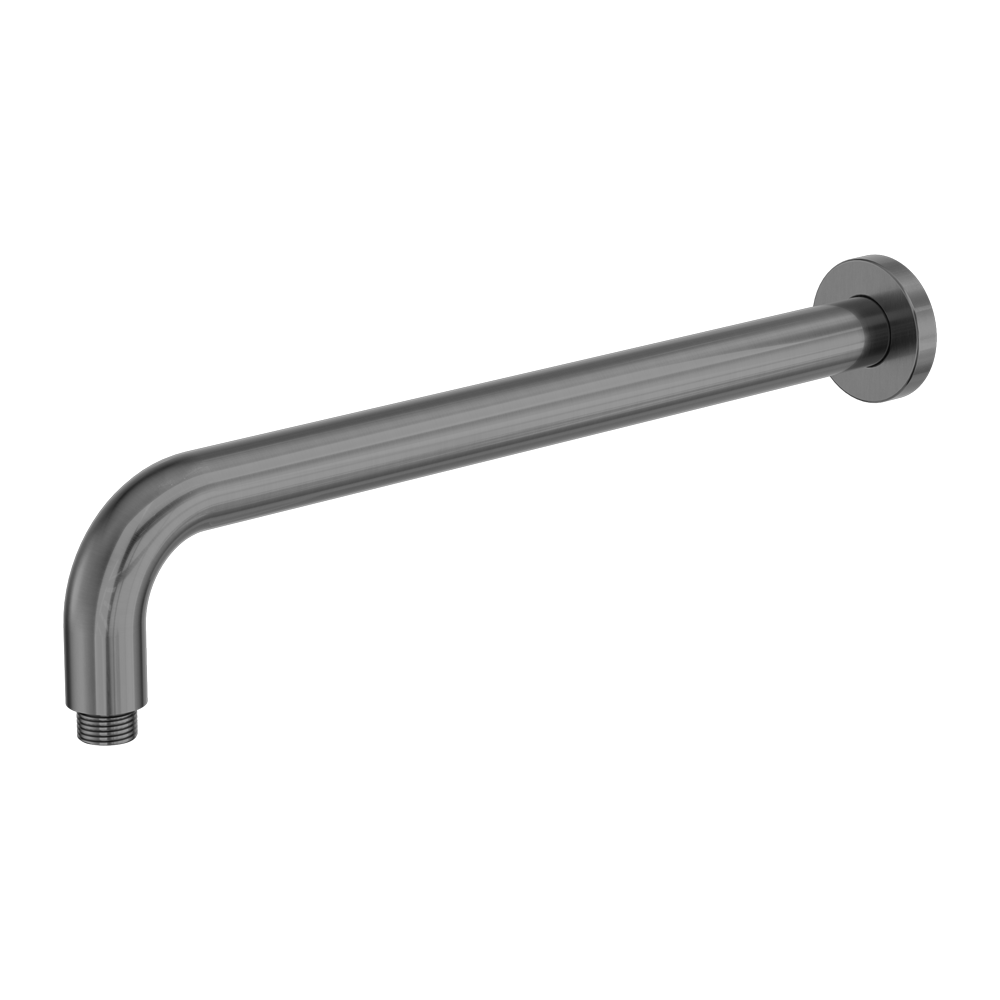 Zen Round Shower Arm 400mm Length Graphite