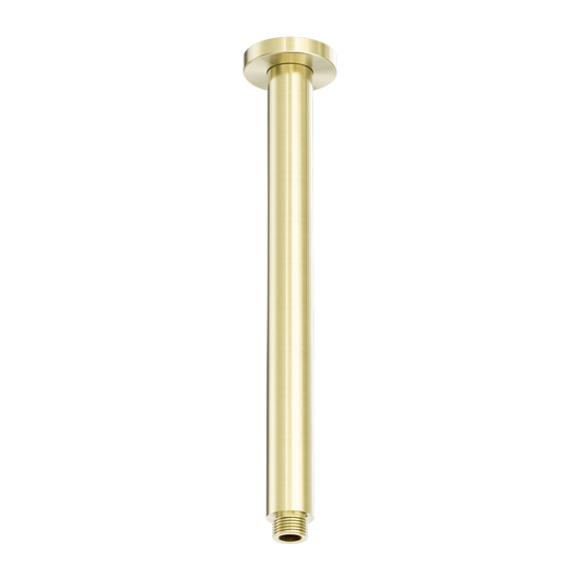 Zen Round Ceiling Arm 300mm Length Brushed Gold