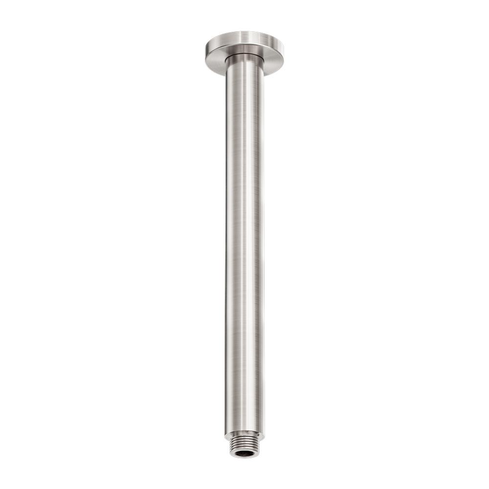 Zen Round Ceiling Arm 300mm Length Brushed Nickel