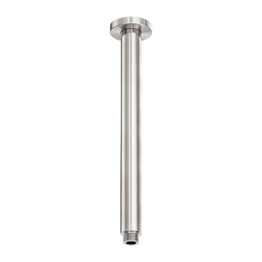 Zen Round Ceiling Arm 300mm Length Brushed Nickel