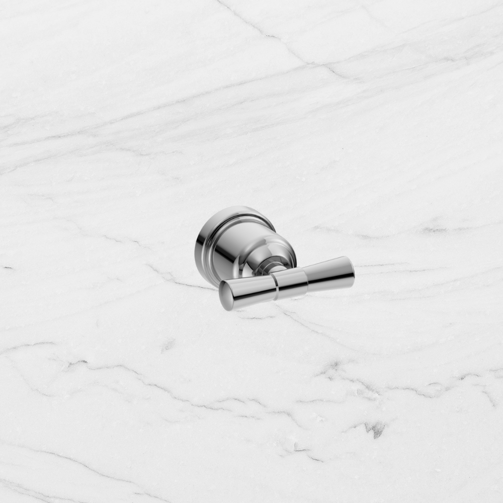 York Robe Hook Chrome