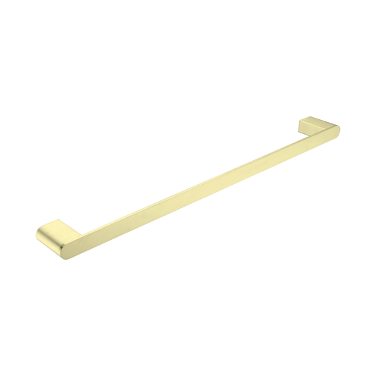 Bianca Single Towel Rail 600mm Brushed Gold