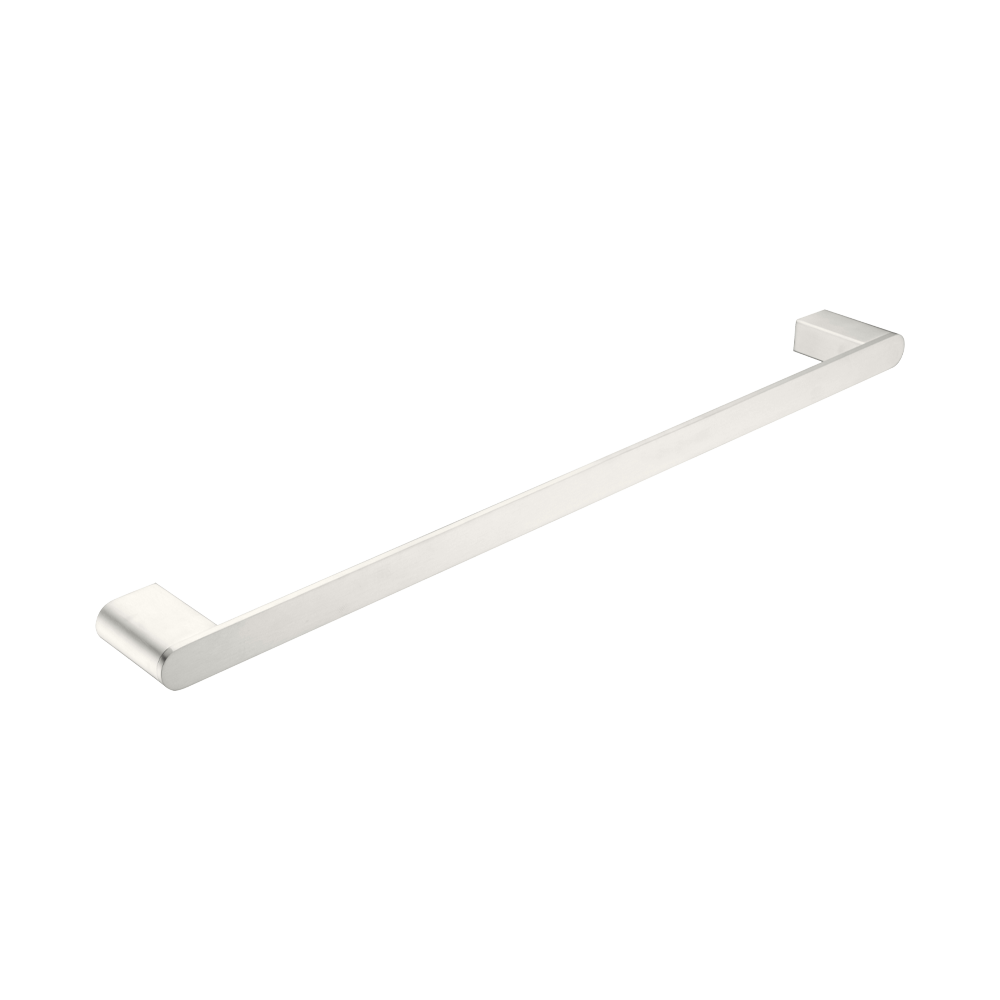 Bianca Single Towel Rail 600mm Brushed Nickel